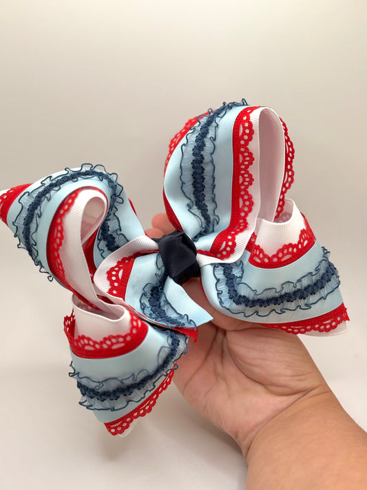 RWB lace🤍❤️💙