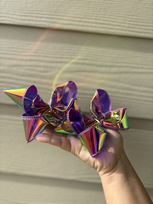Purple 3inch swim piggies