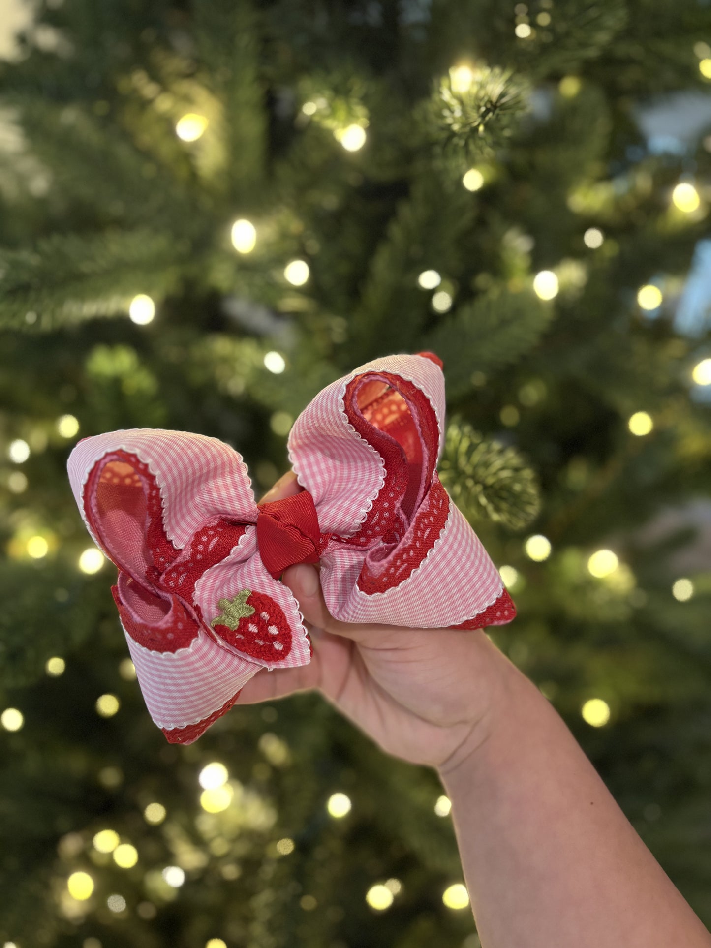 5.5 pink gingham🩷🍓