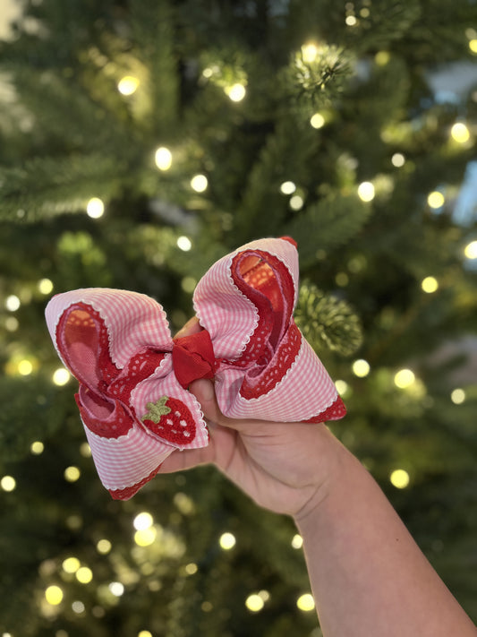 5.5 pink gingham🩷🍓